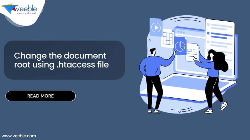 Change the document root using .htaccess file