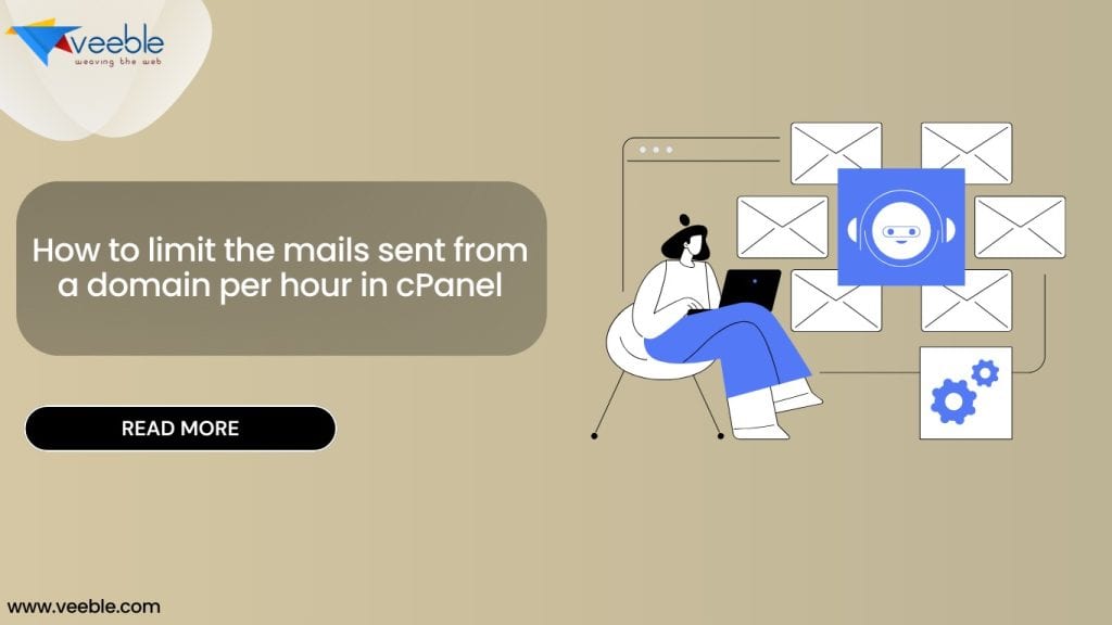 How to limit the mails sent from a domain per hour in cPanel