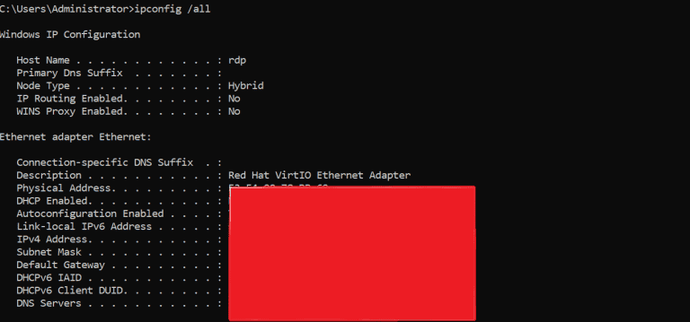 Important Commands for Windows RDP - Veeble Hosting