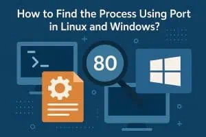 How to find the process using port in Linux and Windows