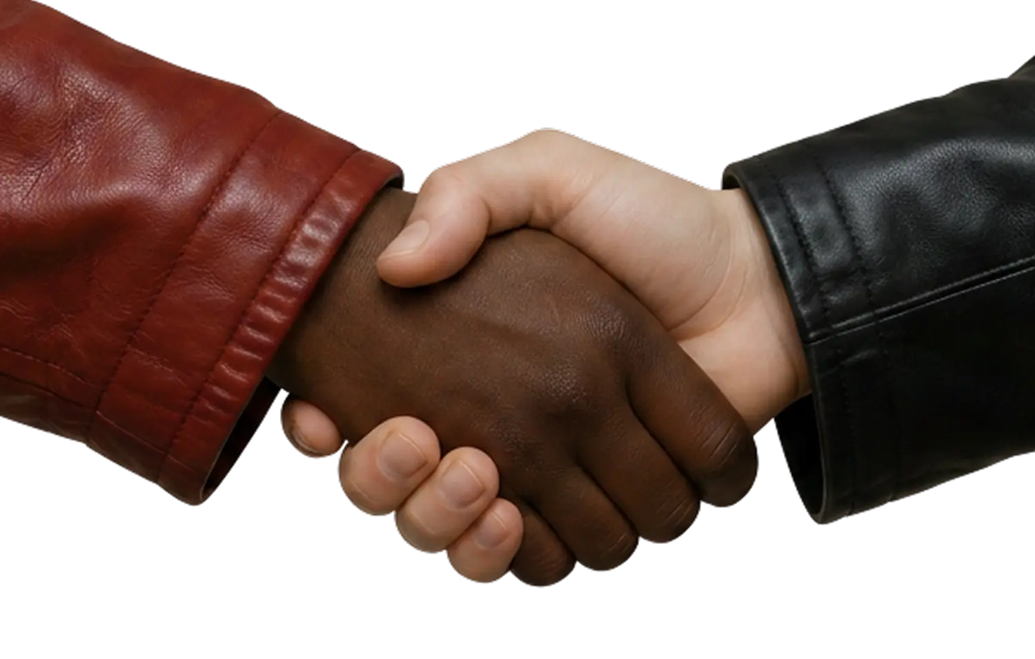 Handshake representing a money-back guarantee